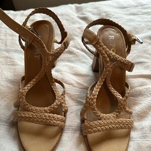Report Women's Braided Tan Sandals